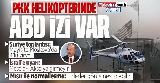 Son dakika: Irak’ta düşen PKK helikopteri! Bakan Mevlüt Çavuşoğlu: ABD’nin uçuştan haberi vardı