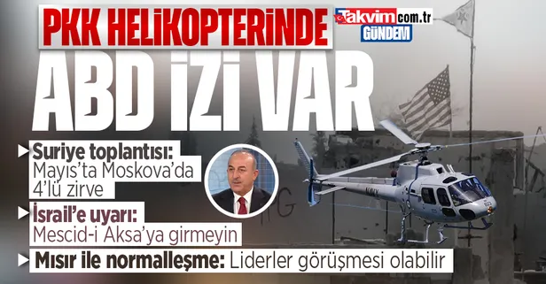 Son dakika: Irak'ta düşen PKK helikopteri! Bakan Mevlüt Çavuşoğlu: ABD'nin uçuştan haberi vardı