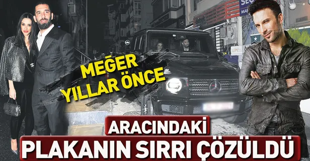 Arda Turan’ın Aslıhan Doğan’a doğum hediyesi olarak aldığı 2 milyon liralık lüks cipin plakasının sırrı çözüldü
