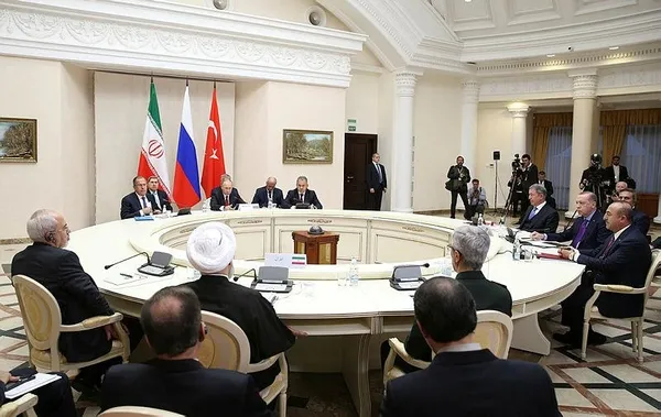 Soçi'de Erdoğan, Ruhani, Putin zirvesi-3