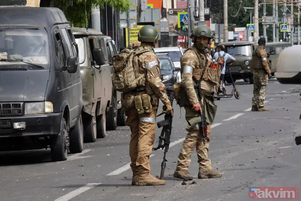 Rusya karıştı! Wagner'den kalkışma! Kare kare tarihe geçecek görüntüler... - 32