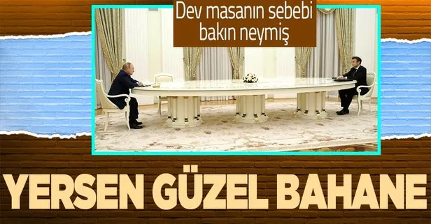 Devasa masanın nedeni açıklandı