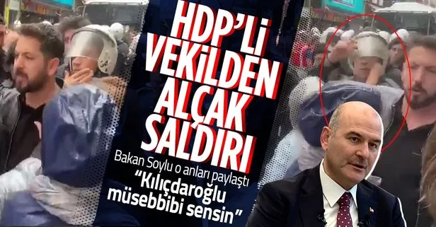 PKK’nın siyasi ayağı olan HDP’den alçak provokasyon! HDP’li vekiller şerefli Türk polisine yumruk atıp hakaret ettiler