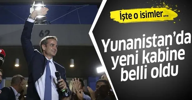 Yunanistan'da yeni kabine belli oldu