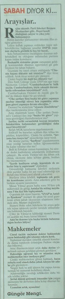 Başkanlık sistemi ve kullanışlı gazeteciler!-8