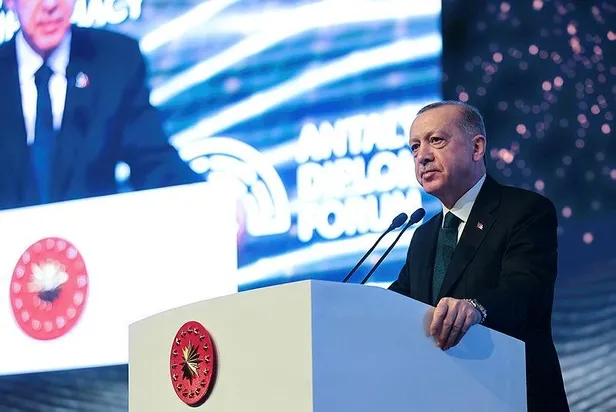 Antalya Diplomasi Forumu'nda konuşan Başkan Erdoğan: BM iflas bayrağını çekmiştir-5