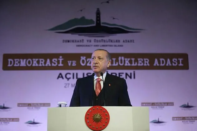 Son dakika: Başkan Erdoğan'dan Demokrasi ve Özgürlükler Adası paylaşımı: Yassıada’yı tarihe gömdük