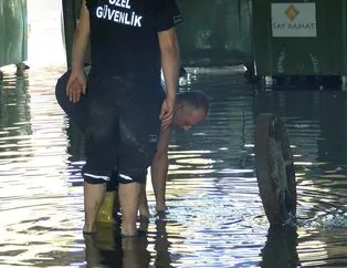 İstanbul Kuyumcukent AVM’yi su bastı