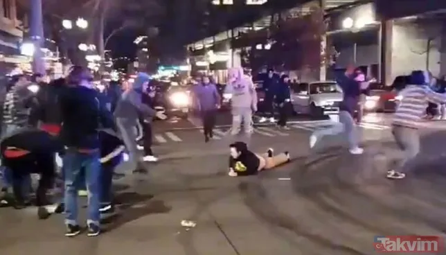 ABD'de bir kez daha karıştı! Polis vatandaşı ezdi! Sokaklar yangın yeri