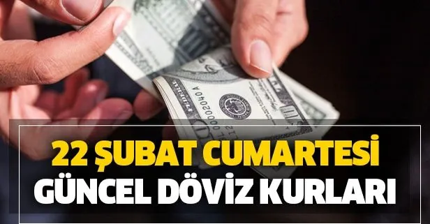 Dolarda son dakika hareketlilik: 22 Şubat euro ve dolar kuru ne kadar oldu? Güncel döviz kurları