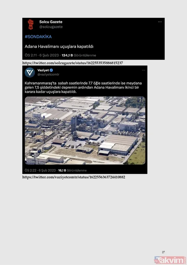 Felaket tellalları! Sosyal medyada paylaşılan yalanlar ve gerçekler - 34