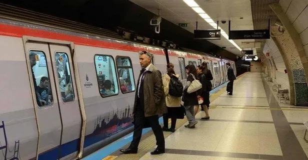 Son dakika: Metro seferlerinde aksama! Duraklarda yoğunluk yaşanıyor
