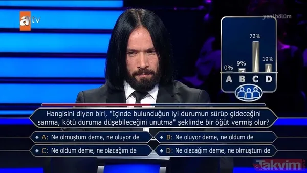 Fenomen yarışmacı baraj sorusunda büyük risk aldı! - 9