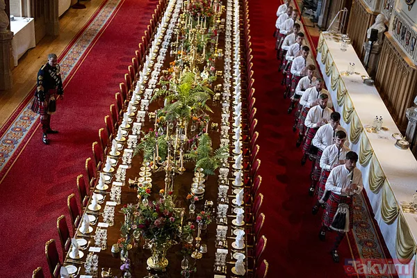 Trump İngiltere’de “krallar gibi” ağırlandı! Windsor Kalesi’nde büyük ziyafet: Beyaz Saray’dan ilginç paylaşım - 10