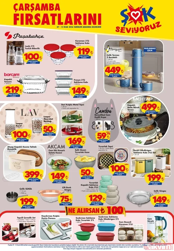 ŞOK Aktüel 7 Ocak 2026 kataloğu! Columbia mont ve buharlı temizlik makinesi geliyor - 5