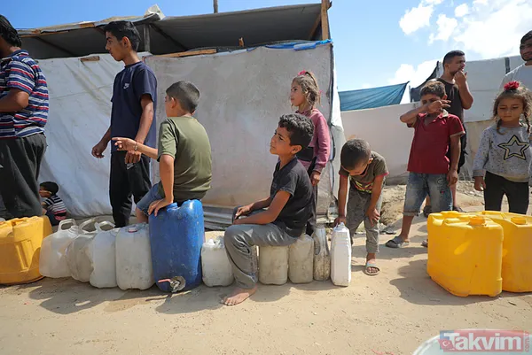 İnsanlık utansın! Soykırımcı terör devleti İsrail Gazze'de bir milyon çocuğu aç bırakıyor: Gazze Şeridi toplu ölümlerin eşiğinde - 7