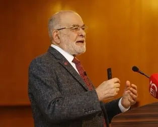 Boş salona konuşan Saadet Partisi Genel Başkanı Karamollaoğlu güldürdü: Anketlerde öne çıkıyoruz