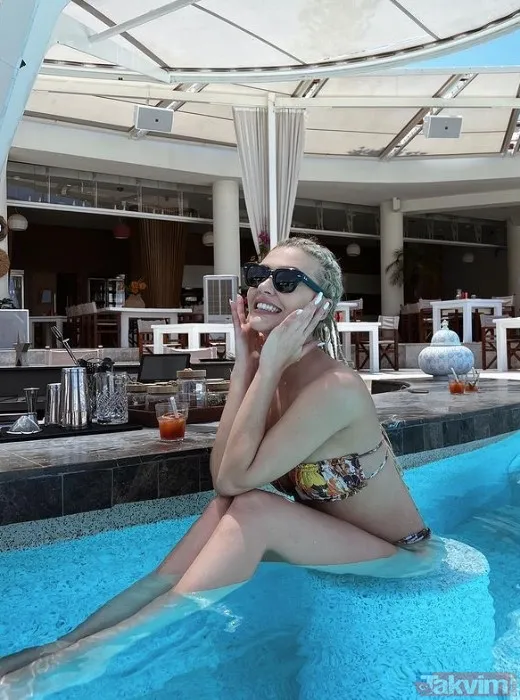 Demet Akalın bikini üstünü çıkarttı yarı çıplak haliyle olay! O görüntüyü gören dönüp bir daha baktı: "Gözümüze soktu" - 33