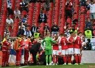 EURO 2020de korku dolu anlar! Danimarkalı Eriksen ölümle burun buruna geldi