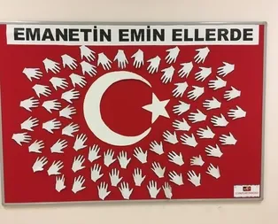 29 Ekim Pano çalışmaları! İşte 29 Ekim panosu