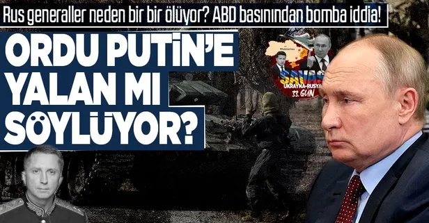 Rusya-Ukrayna arasındaki savaşla ilgili ABD basınından bomba iddia: Askerler komutanlarına saldırıyor!