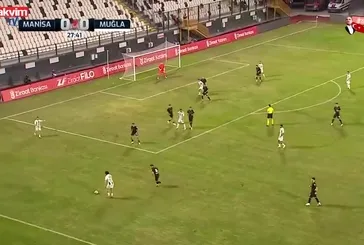 GOL: Manisa FK - 0 1 - Muğlaspor | Mehmet Yiğit
