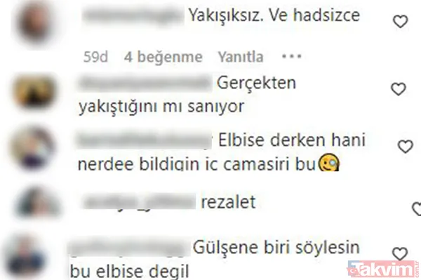 Gülşen’in ateşten elbisesine sosyal medyanın tepkisi sert oldu! Kimi iç çamaşırına benzetti kimi “Yakışıksız ve hadsiz” dedi - 6