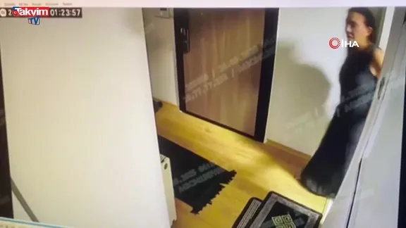 Güllü'nün son görüntüleri ortaya çıktı: Eyvah düşmüş, koş | VİDEO