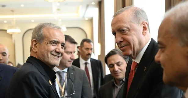 Başkan Erdoğan İran Cumhurbaşkanı Pezeşkiyan ile görüştü: Dış müdahale senaryosuna olumlu yaklaşmıyoruz