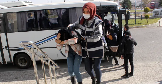 Analı kızlı fuhuş imparatorluğu çökertildi! 7 kişi tutuklandı