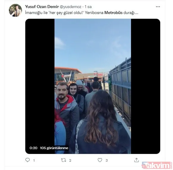 Metrobüs çöktü! Vatandaşlar İBB'ye isyan etti - 2