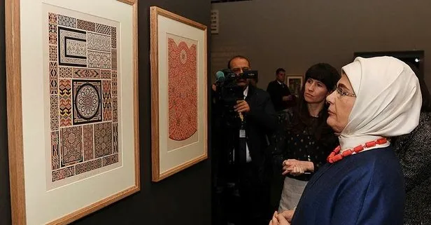 Emine Erdoğan, British Museum'u gezdi