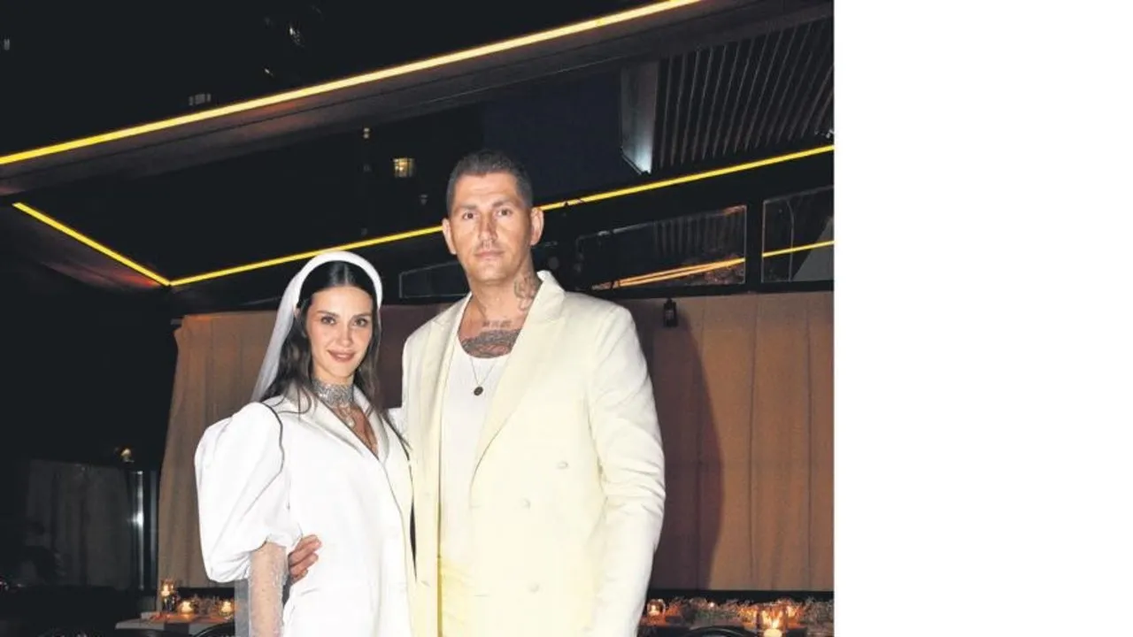 Güzel oyuncu İrem Helvacıoğlu, dünyaevine girdi