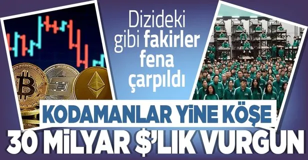 Squid Game kripto parası önce fırladı sonra çakıldı! 30 milyar dolar buhar oldu