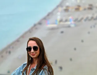 Konyaaltı Sahili'nde bayram yoğunluğu!