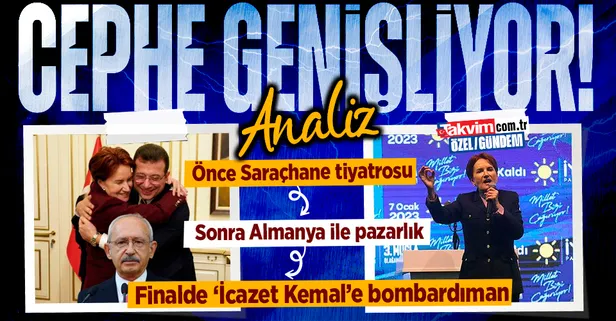 Analiz: Kılıçdaroğlu - İmamoğlu - Akşener ekseninde adaylık savaşı | 'Seçtiğim kişi birinci olur ben de başbakan...' mesajı