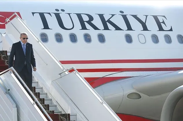 Başkan Erdoğan Kazakistan'a gitti