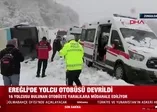 SON DAKİKA VİDEO: Zonguldak'ta yolcu otobüsü devrildi! Çok sayıda yaralı var