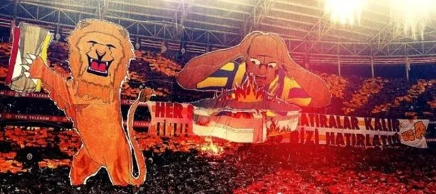 Galatasaray’dan 3 boyutlu koreografi şöleni