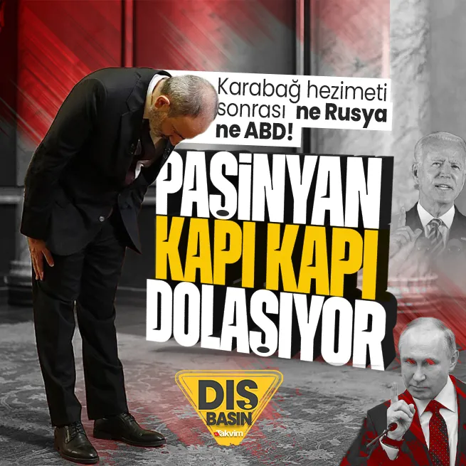 Ermeni basını Karabağ hezimetinde ABD’yi suçluyor: Hayal kırıklığına uğradık! Erivan’ın tek umudu Fransa