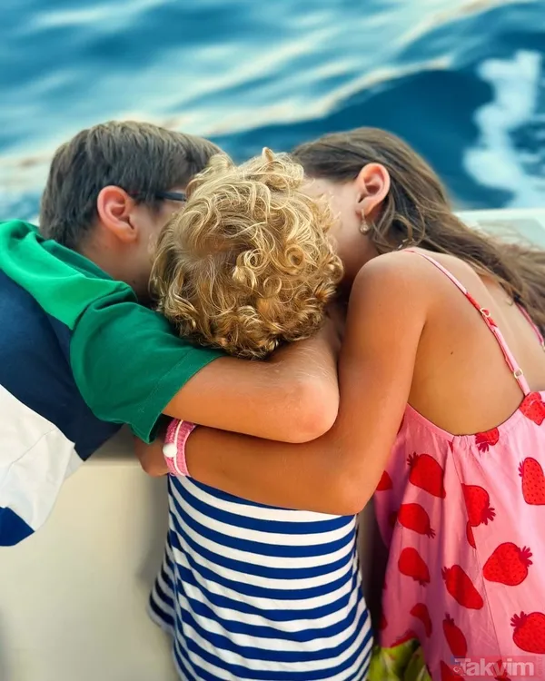 Neslişah Alkoçlar tatilden paylaştı! Milyoner Aile’ni yıldızı Engin Altan Düzyatan’ın çocuklarına bakın! İlk yorum baldızdan... - 16