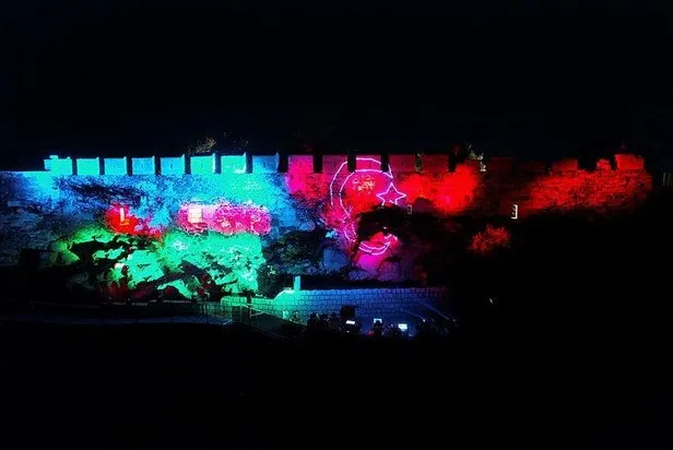 Gardasa Hep Destek Tam Destek Nevsehir Kalesi Ne Isiklarla Azerbaycan Ve Turk Bayragi Yansitildi Takvim