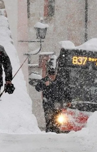 Avrupa son yılların en sert kışını yaşıyor