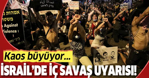 İsrail’de büyük kaos! İç savaş uyarısı yapıldı