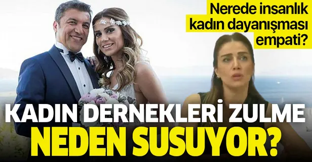 FOX TV sunucusu İsmail Küçükkaya'nın eski eşi Eda Demirci'ye uyguladığı şiddete karşı kadın dernekleri sessiz!