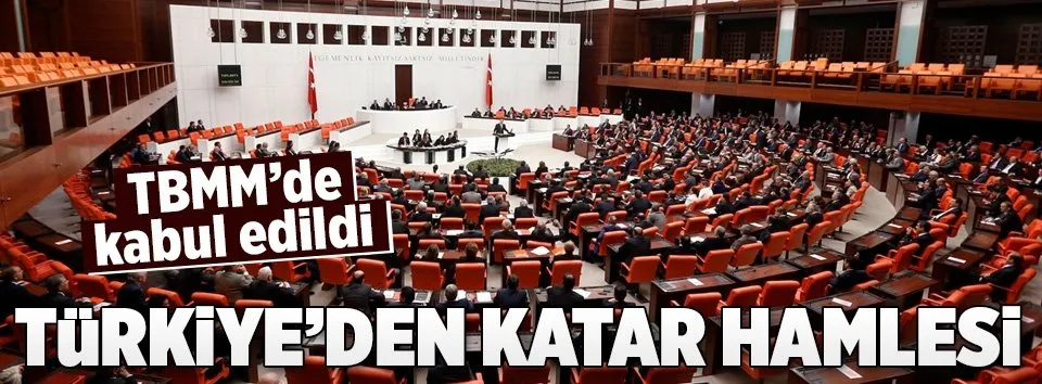 Türkiye'den kritik Katar hamlesi