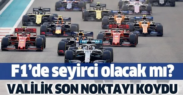 Son dakika: İstanbul Valiliği duyurdu: Formula-1 DHL Turkish Grand Prix 2020 seyircisiz gerçekleştirilecek