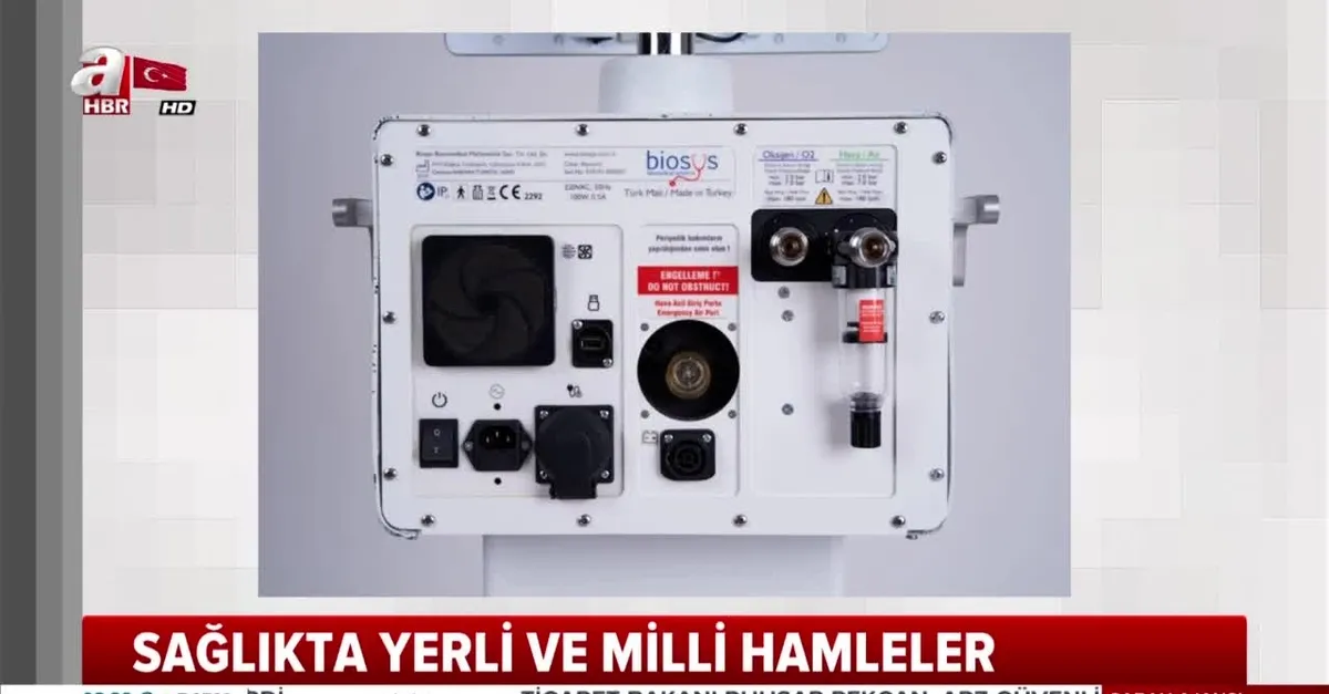 Sağlık Bakanı Fahrettin Koca duyurmuştu! İşte yerli solunum cihazının özellikleri!