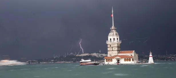 İstanbul'da süper hücre hayatı felç etti