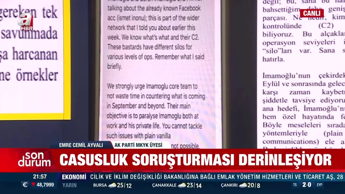 Wickr yazışmaları A Haber'de deşifre edildi